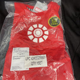 Marvel Avengers Iron Man Arc Reactor Glowing Kids PJs Short Set Sz 4