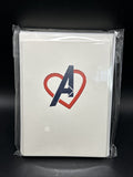 Marvel Avengers Valentine Notecards (Assorted 4 Pack)