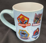 MARVEL BADGES 14OZ CERAMIC MUG