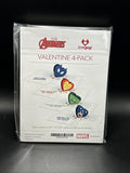 Marvel Avengers Valentine Notecards (Assorted 4 Pack)