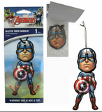 Marvel Comics Captain America Wiggle Hanging Air Freshener Vanilla Scent