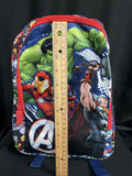 Marvel Avengers Heroes Small 2 Zip Compartment Backpack W/ Adjustable Straps