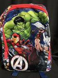 Marvel Avengers Heroes Small 2 Zip Compartment Backpack W/ Adjustable Straps