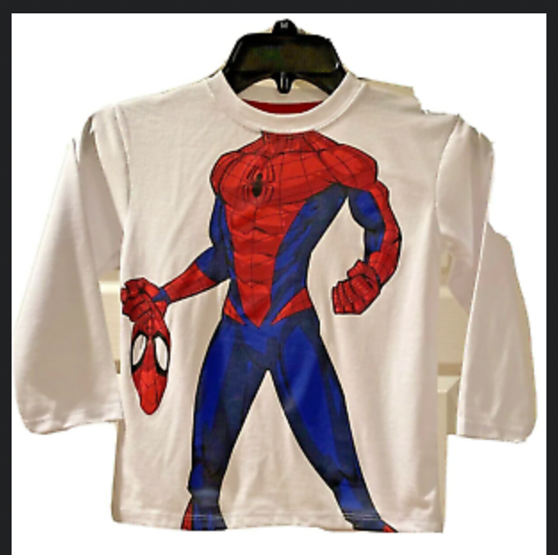 3t best sale spiderman shirt