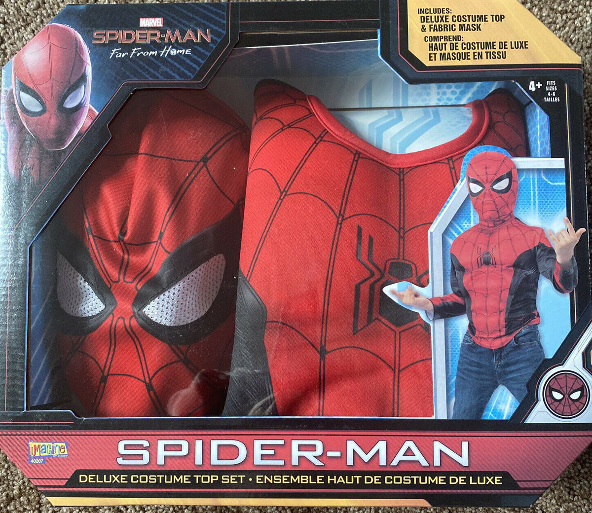 Spiderman Outside the Box – Nina's Fabric Shoppe