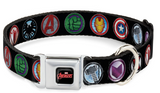 MARVEL AVENGERS Logo Full Color Seatbelt Buckle: WAV065 15"-26"