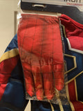 MARVEL AVENGERS: ENDGAME CHILD'S IRON SPIDER COSTUME, MEDIUM 8-10 GLOVES & MASK
