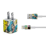 Marvel Captain America Rooftop Explosion iPhone Charger Skin By Skinit NEW