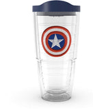 Tervis Marvel  Captain America Icon Emblem 24oz Tumbler W/ Lid