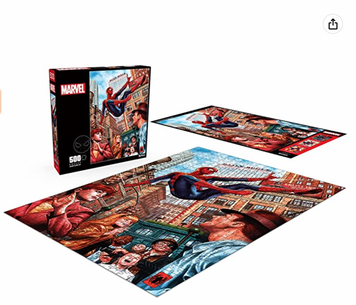 Jigsaw Puzzle - 500 Pieces : Ultimate Spider-man. Brand