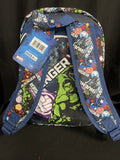 Marvel Avengers Heroes Small 2 Zip Compartment Backpack W/ Adjustable Straps