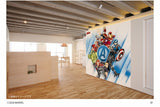 Marvel Avengers M026 Mural Peel and Stick Self Adhesive Wallpaper Approx 8'x9'