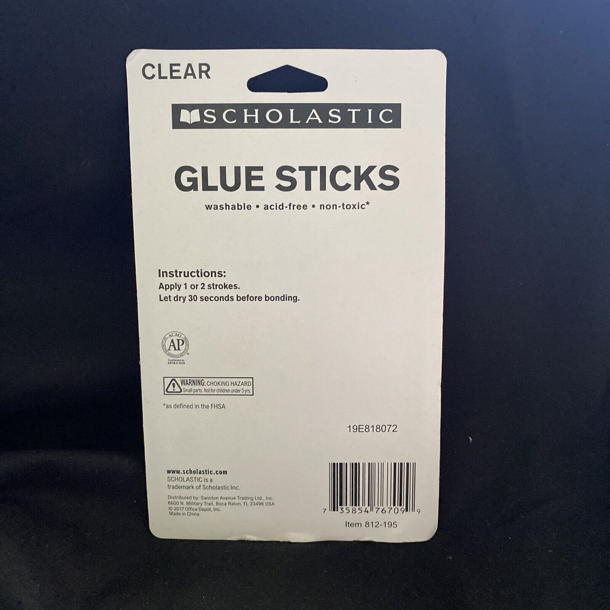 Hot Glue Sticks Classroom Pack, Clear, 4 x 0.27 , 100 Pieces, 1 - Pay Less  Super Markets