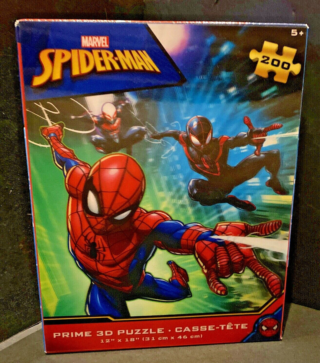 Marvel Spider-Man 200 Piece 3D Puzzle – The Odd Assortment