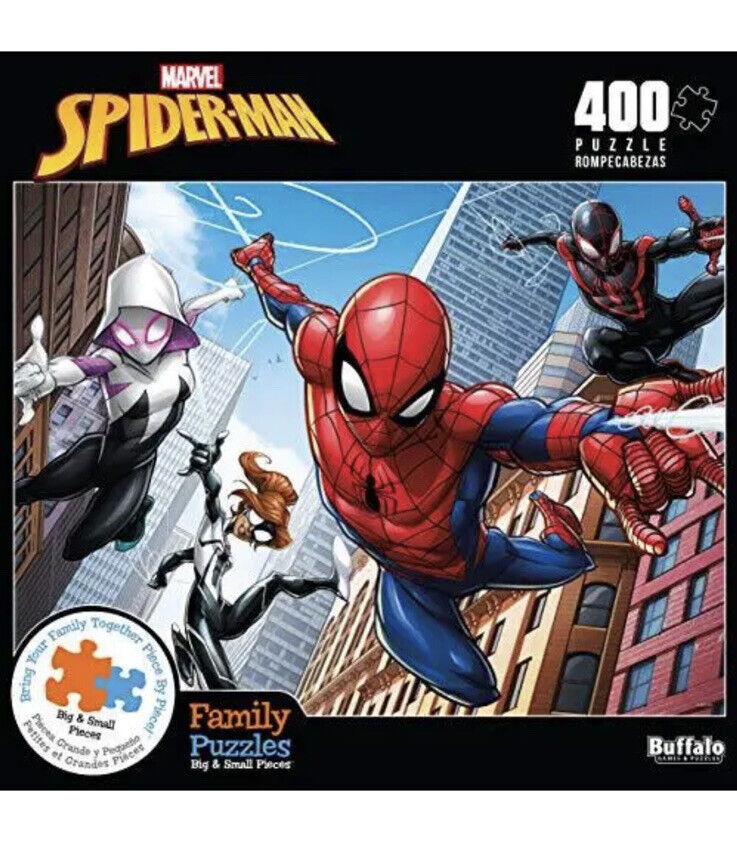 SPIDER-MAN 1000 Piece Puzzle; Tin Marvel Comics BRAND NEW