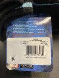 Marvel Black Panther Boys L (3-9 Shoe Sz) No Show Socks 8 Pairs