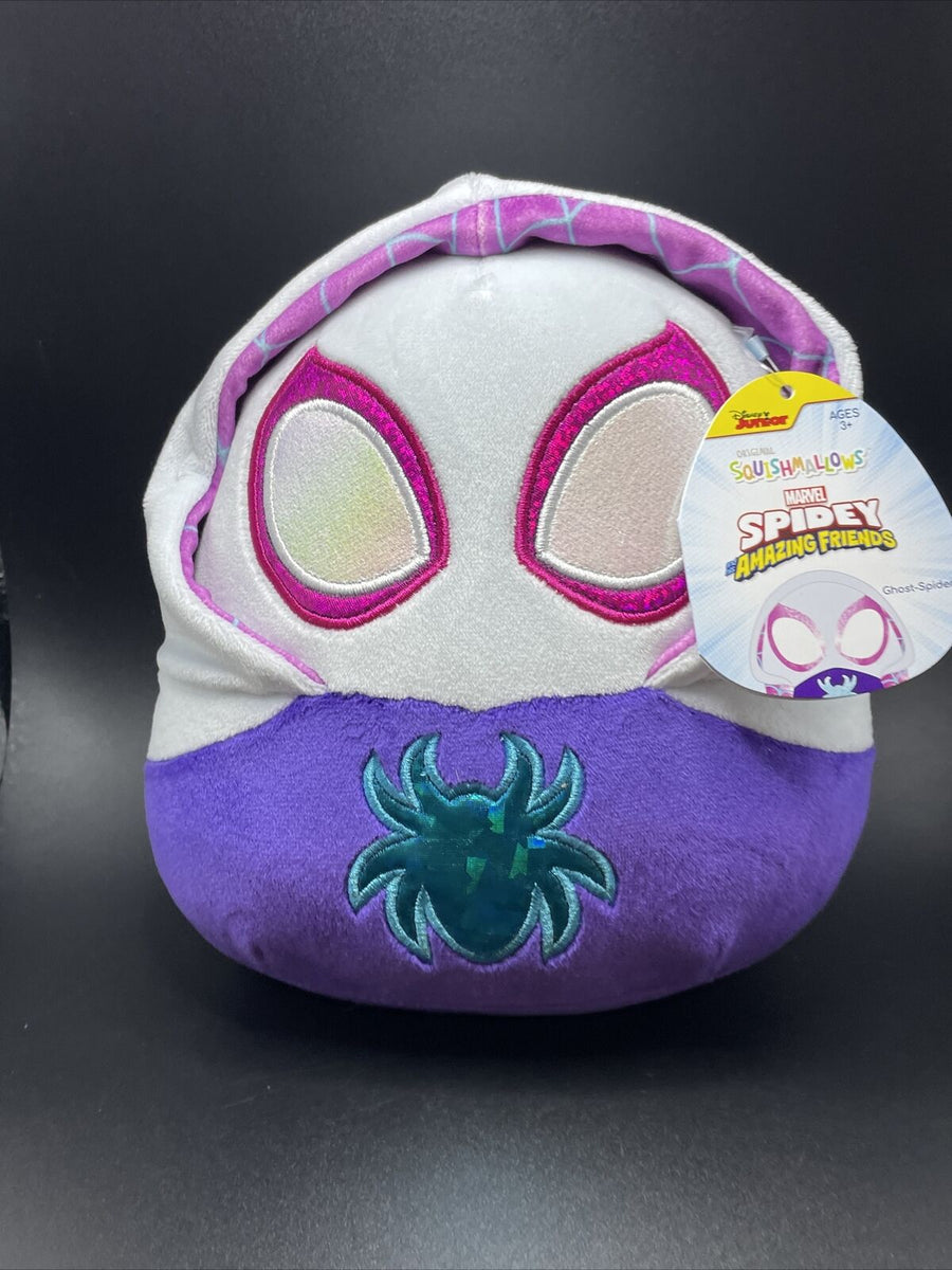 Squishmallows 8 Plush Toy - Marvel Spidey Amazing Friends Ghost