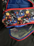 Marvel Avengers Heroes Small 2 Zip Compartment Backpack W/ Adjustable Straps