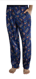 Marvel Men's Captain America Retro Allover Print Loungewear Pajama Pants Large