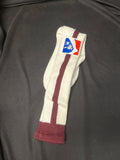 Hole-in-None White/Maroon Over the Calf Baseball Socks Sz 10-13 NEW