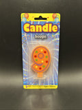 Festive Number 9 Candle Yellow Forum Novelties 2.5"