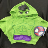 Marvel Hulk Graphic Toddler Hooded Sweatshirt 2t-3t