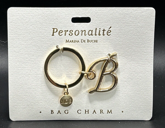 Personalite Marina De Buchi Personalized Bag Charm Letter 