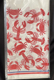 Summer Seafood and Summer Plastic Table Cover (1ct) 54x102”