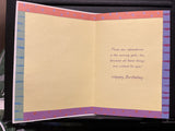 Birthday Greeting Card w/Envelope