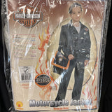 Harley Davidson Kids Jacket 50s Biker Halloween Costume Small 4-6