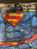 DC Superman Boys Padded Muscle Chest Jumpsuit With Cape 4T3