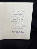 Get Well Soon Welcome Home Greeting Card w/Envelope