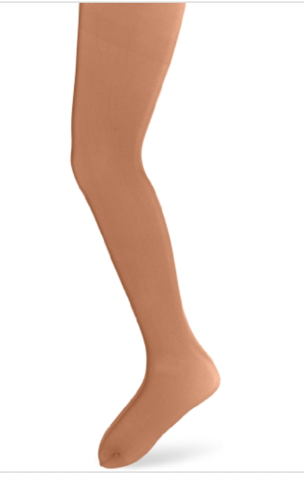 Music Legs Girls Opaque Tights C800 Size Large Beige