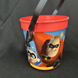 5x Small Treats Buckets, Treat Bag, Incredibles Candy Basket,  5''x5'' 2
