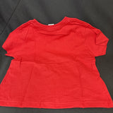 Toddler Size 4 Jersey TShirts Rabbit Skins 3301 Red3