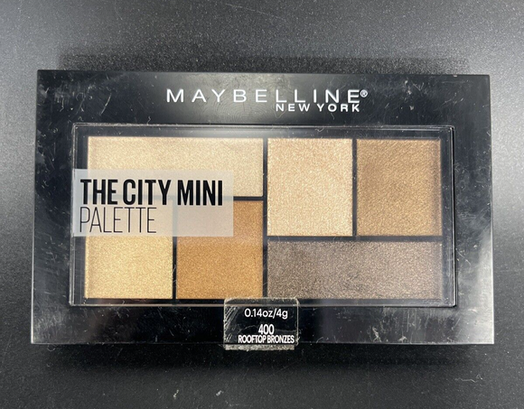 Maybelline New York The City Mini Eyeshadow Palette Makeup #400- Rooftop Bronzes