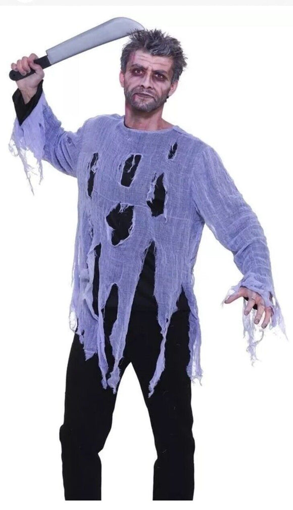 Gauze Zombie Adult Unisex Shirt One Size Fits Up To Size 42