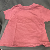 Toddler Size 4 Jersey TShirts Rabbit Skins 3301 Maroon0