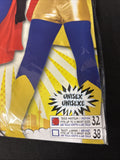 Be Your Own Hero Gold and Blue Adult Pants Costume Accessory - Size Medium 32”2