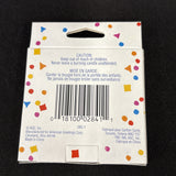 American Greetings Multicolor Geometric   Birthday Candles 24 pcs 2 1/4”2