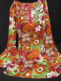 Charades womens Flower Babe Dress 60’s Costume Size S1
