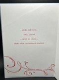 Merry Christmas Godson Greeting Card w/Envelope