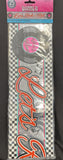 50's "Let's Rock & Roll" 25ft Metallic Foil Banner