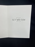 Get Well Soon Greeting Card w/Envelope