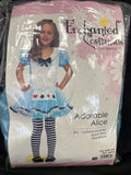 Adorable Alice in Wonderland Girls Costume XSmall 3-4