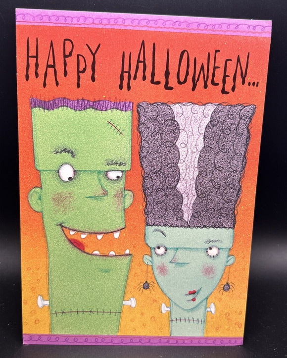 Happy Halloween Greeting Card w/Envelope