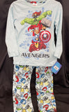 Marvel Avengers Graphic Kids Pants & Long Sleeve Pajama Set Size 6