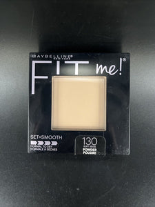 Maybelline New York Fit Me #130 - Buff Beige Set & Smooth Normal To Dry Powder