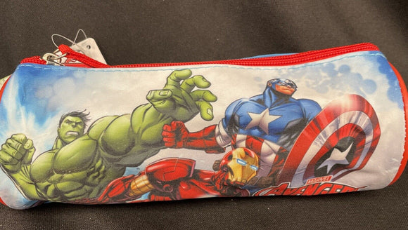 Captain America, Hulk & Iron Man Action 1 Zip Compartment Pencil Case Marvel