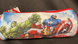 Captain America, Hulk & Iron Man Action 1 Zip Compartment Pencil Case Marvel